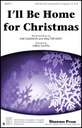 I'll Be Home for Christmas SATB choral sheet music cover